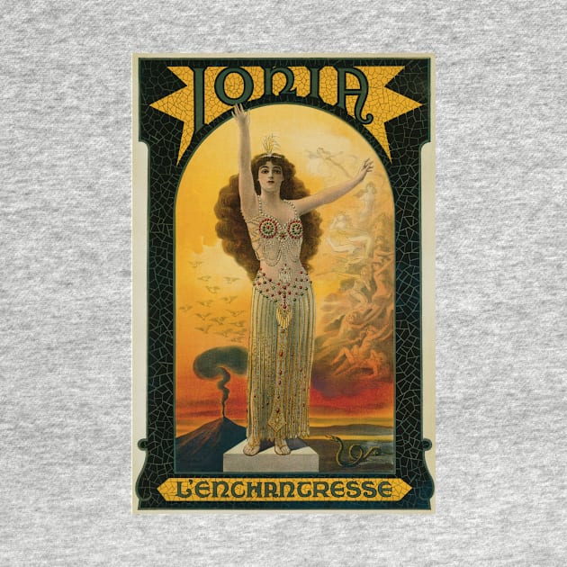 Vintage Magic Poster Art, Ionia the Enchantress by MasterpieceCafe